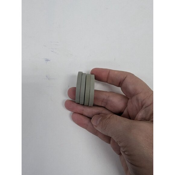 Fun House Board Game 1988 REPLACEMENT Part Piece Set of 4 Rings Hoops - Picture 3 of 3